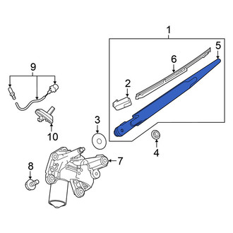 Nissan OE - Rear Wiper Arm