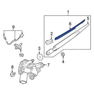 Nissan OE - Rear Wiper Blade