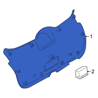 Nissan OE - Rear Liftgate Trim