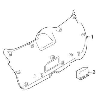 Nissan OE - Lift Gate - Interior Trim