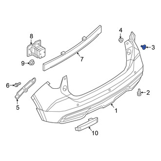Nissan OE - Bumper Cover Screw