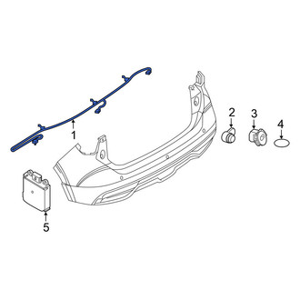 Nissan OE - Rear Park Assist Camera Wiring Harness