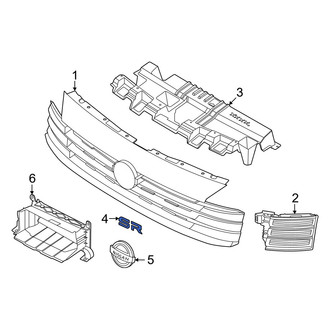 Nissan OE - Front Grille Emblem