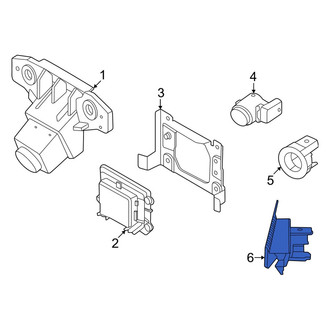 Nissan OE - Front Left Outer Parking Aid Sensor Housing