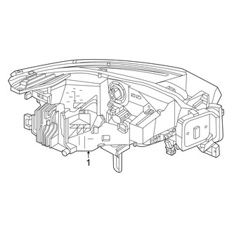 Nissan OE - Front Lamps - Headlamp Components