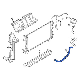Nissan OE - Lower Radiator Coolant Hose