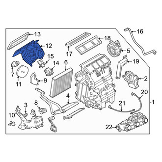 Nissan OE - HVAC Mode Door