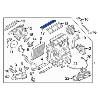 Nissan OE - HVAC Case Seal