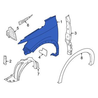 Nissan OE - Front Left Fender