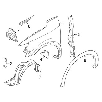 Nissan OE - Fender & Components