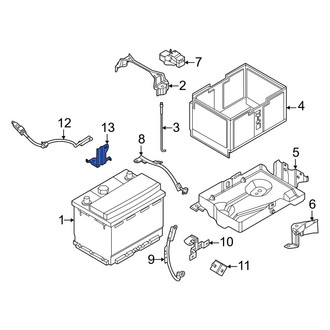 Nissan OE - Battery Cable Bracket