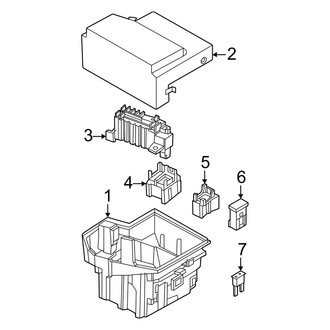 Nissan OE - Electrical - Fuse & Relay (Engine Compartment)