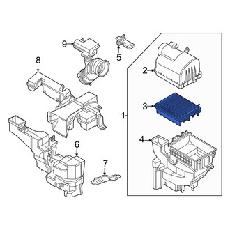 Nissan OE - Engine Air Filter