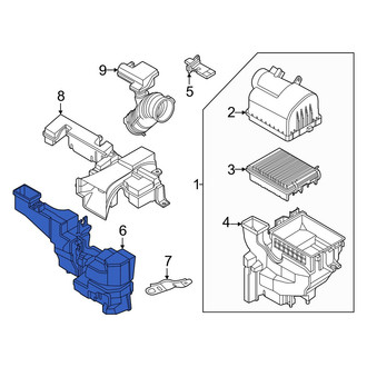 Nissan OE - Engine Air Intake Resonator
