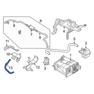 Nissan OE - Evaporative Emissions System Lines