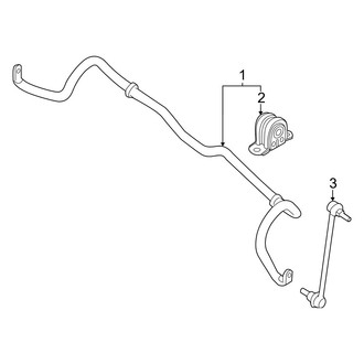 Nissan OE - Front Suspension - Stabilizer Bar & Components