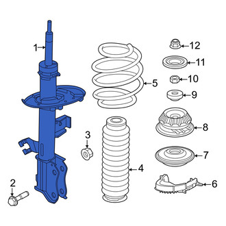 Nissan OE - Front Left Suspension Strut
