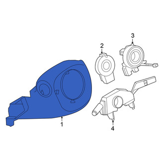 Nissan OE - Steering Column Cover
