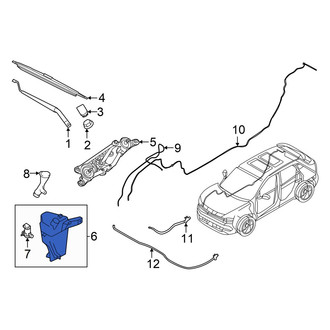 Nissan OE - Washer Fluid Reservoir