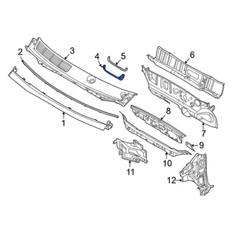 Nissan OE - Cabin Air Intake Duct
