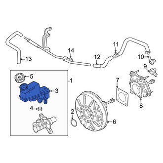 Nissan OE - Brake Master Cylinder Reservoir