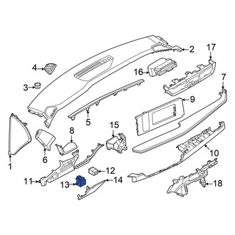 Nissan OE - Instrument Panel Knee Bolster Cap
