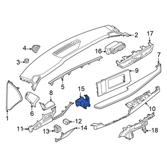 Nissan OE - Left Outer Dashboard Air Vent