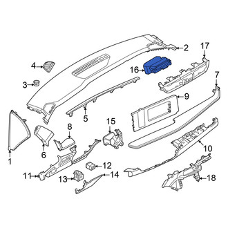 Nissan OE - Left Inner Dashboard Air Vent