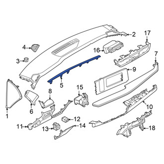 Nissan OE - Center Instrument Panel Trim Panel