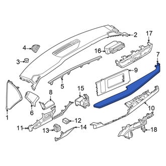 Nissan OE - Center Instrument Panel Molding