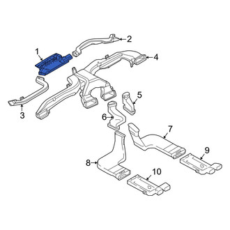 Nissan OE - Front Windshield Defroster Nozzle