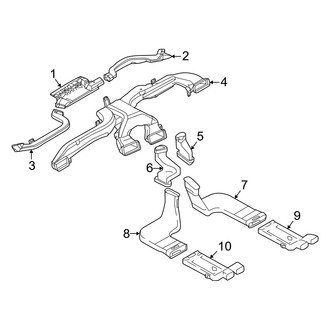 Nissan OE - Instrument Panel - Ducts