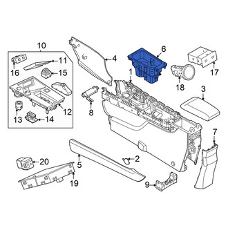 Nissan OE - Console Cup Holder