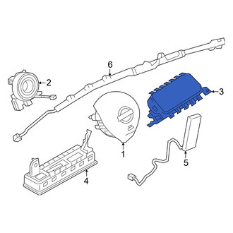 Nissan OE - Upper Instrument Panel Air Bag