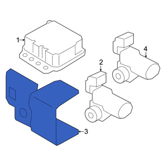 Nissan OE - Air Bag Impact Sensor Bracket