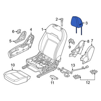 Nissan OE - Front Left Headrest