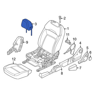 Nissan OE - Front Left Headrest