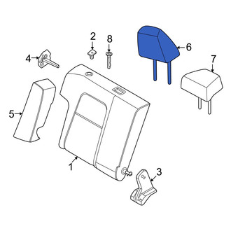 Nissan OE - Rear Left Headrest