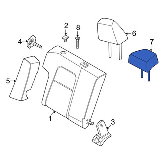 Nissan OE - Rear Right Inner Headrest