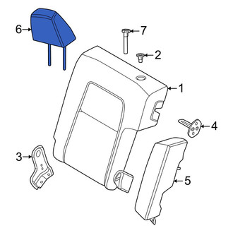 Nissan OE - Rear Left Headrest