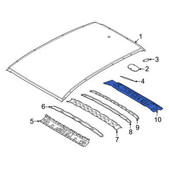 Nissan OE - Rear Roof Header Panel