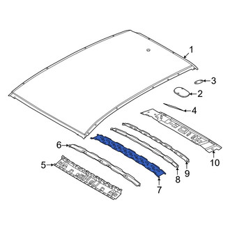 Nissan OE - Center Front Roof Bow