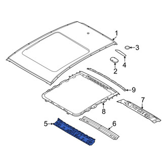 Nissan OE - Front Roof Header Panel