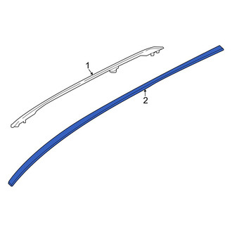 Nissan OE - Left Roof Molding