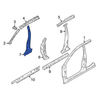 Nissan OE - Left Outer Body B-Pillar