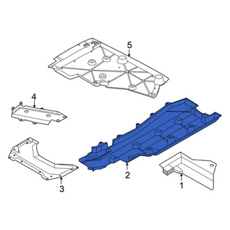 Nissan OE - Right Floor Pan Splash Shield