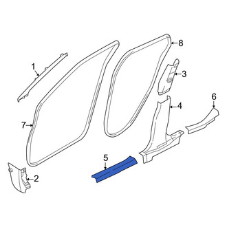 Nissan OE - Front Left Door Sill Plate