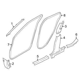 Nissan OE - Pillars, Rocker & Floor - Interior Trim