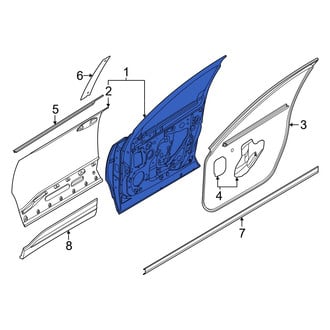 Nissan OE - Front Left Door Shell