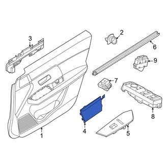 Nissan OE - Front Left Inner Door Interior Trim Panel Cap